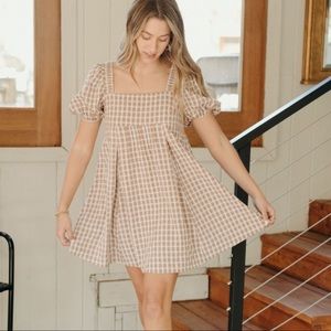 CJLA Libbey Plaid dress with pockets
